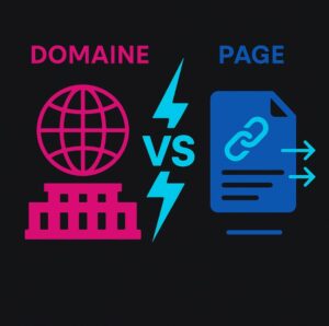 autorité de la page ou du domaine en netlinking