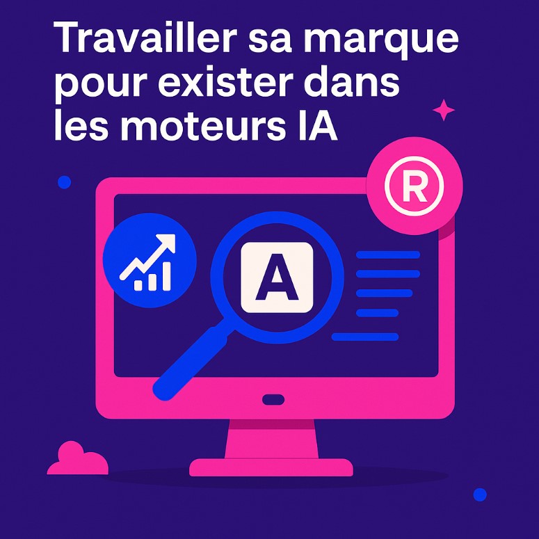 marque et moteur de recherche IA